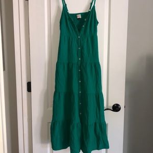 Emerald maxi dress!